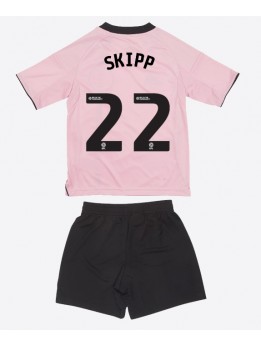 Detské Futbalové oblečenie Leicester City Oliver Skipp #22 2025-26 Krátky Rukáv - Tretina (+ trenírky)